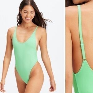 Fabletics NOA SEXY Low Back One-Piece Swimsuit Size XL Nwt